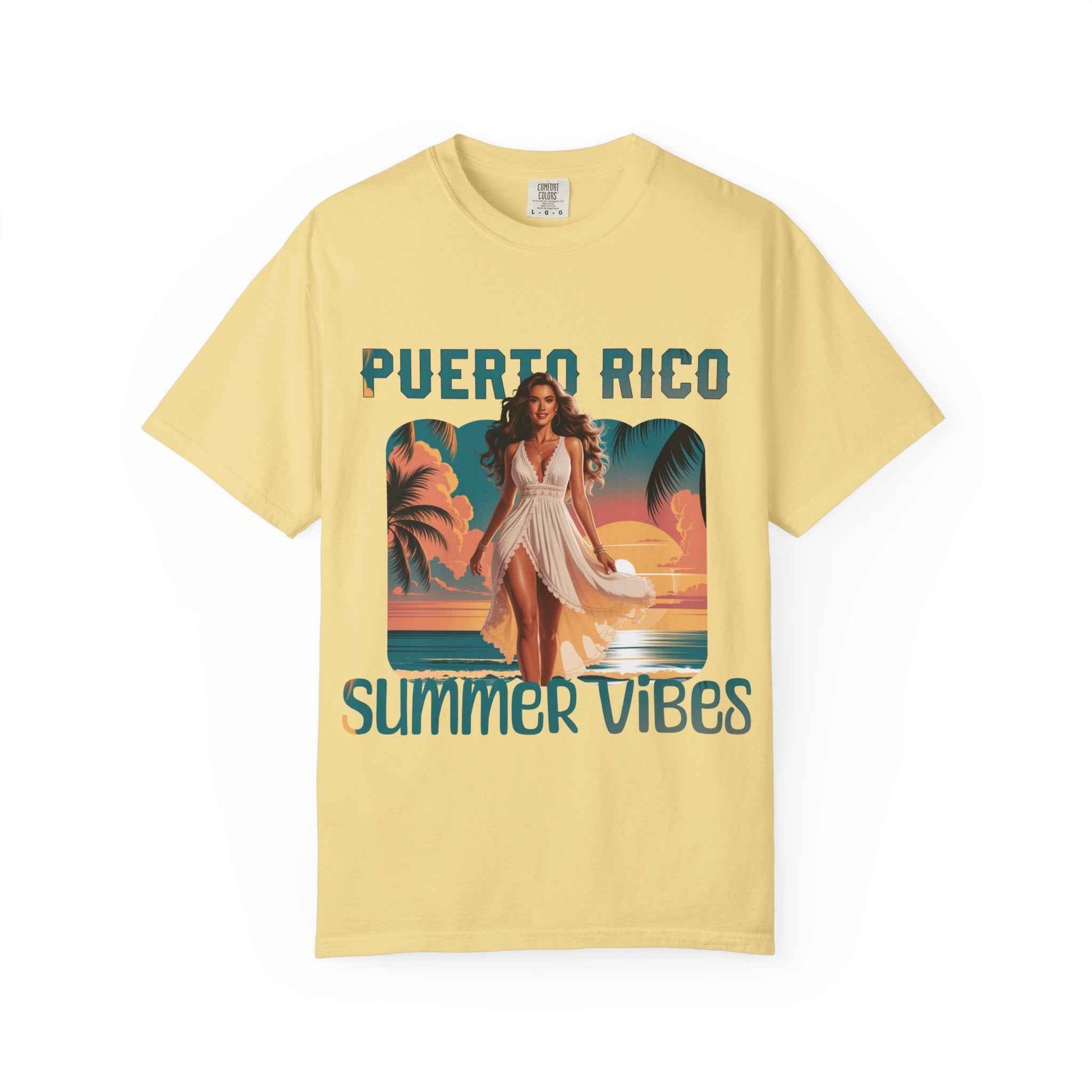 Puerto Rico Summer Vibes | Beachwear Relaxation Tee