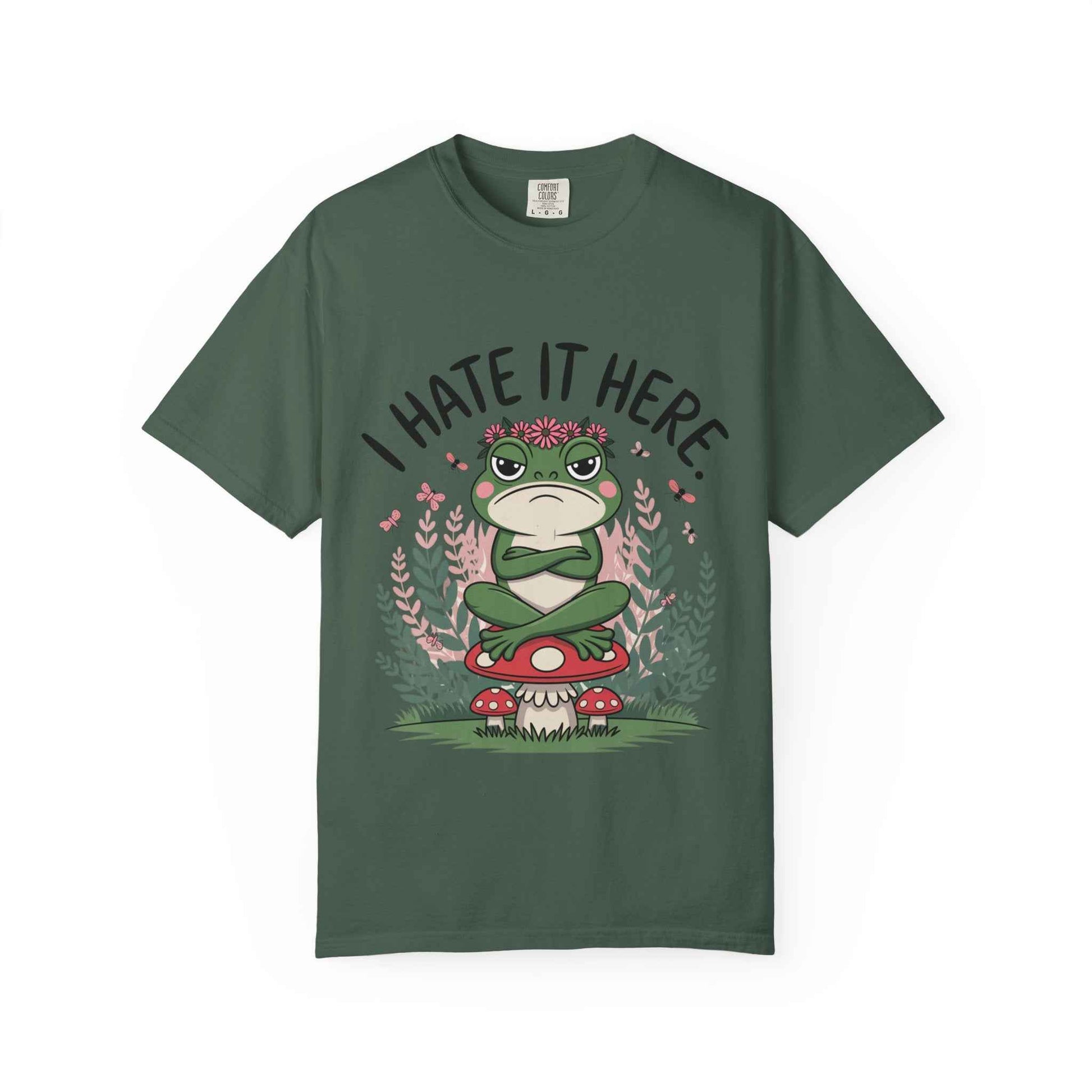 Unisex 'I Hate It Here' Garment-Dyed T-shirt