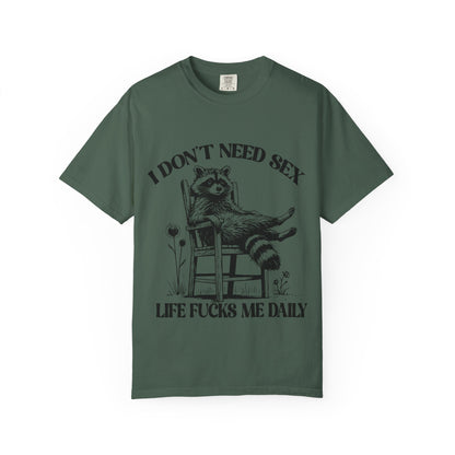 Funny Raccoon Graphic T-shirt