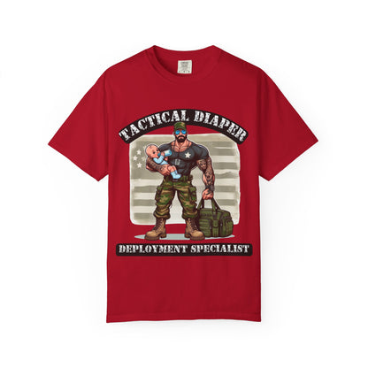 Tactical Dad T-Shirt - Black/White text