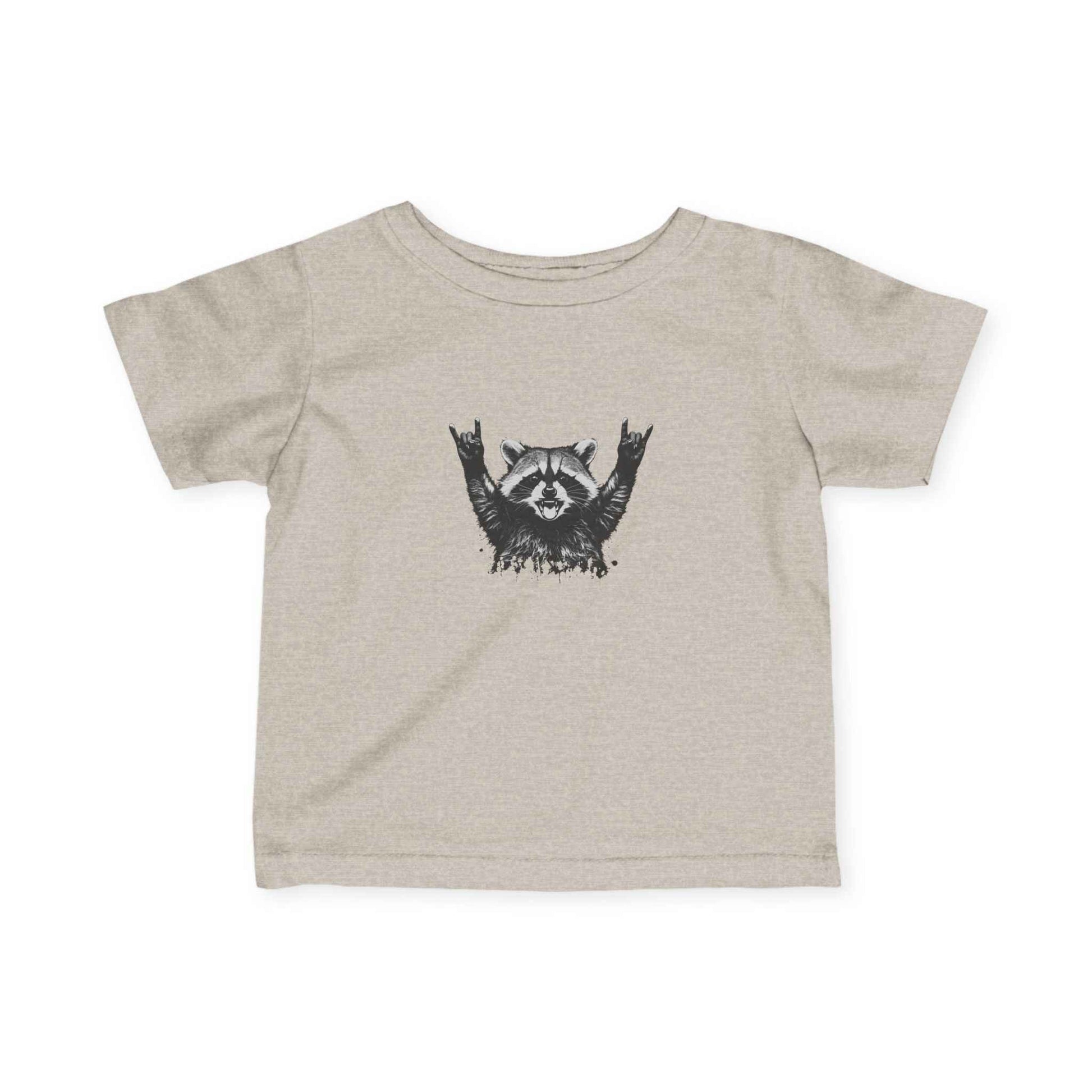 Rocking Raccoon Toddler Tee - Unhinged & Feral T-Shirt