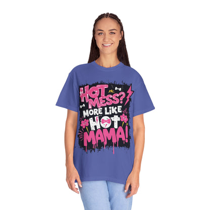 Hot Mama Graphic Unisex T-Shirt - Fun Casual Wear for Moms