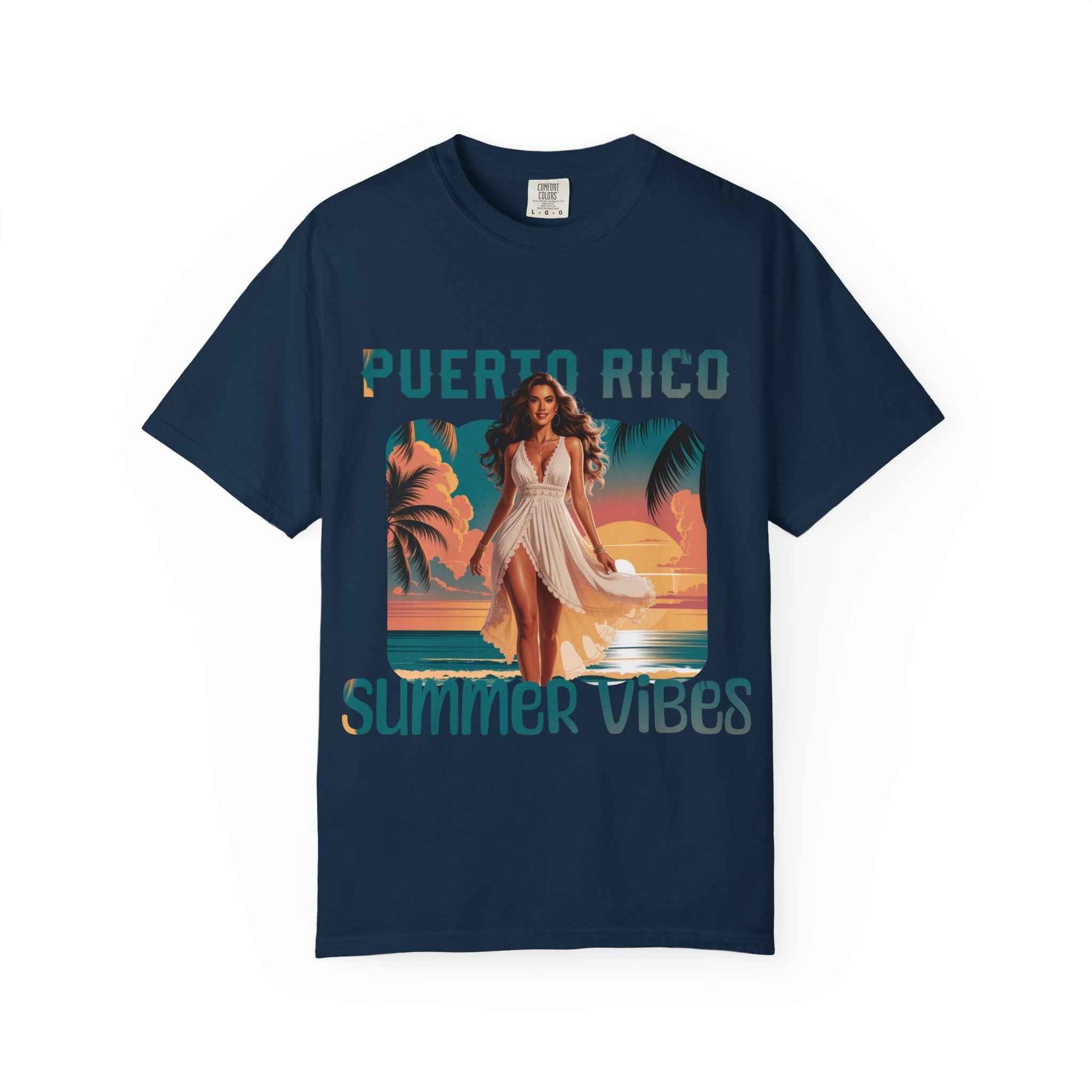 Puerto Rico Summer Vibes | Beachwear Relaxation Tee