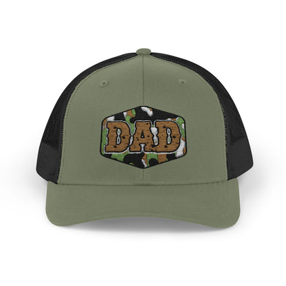 Camo Dad Snapback Trucker Cap