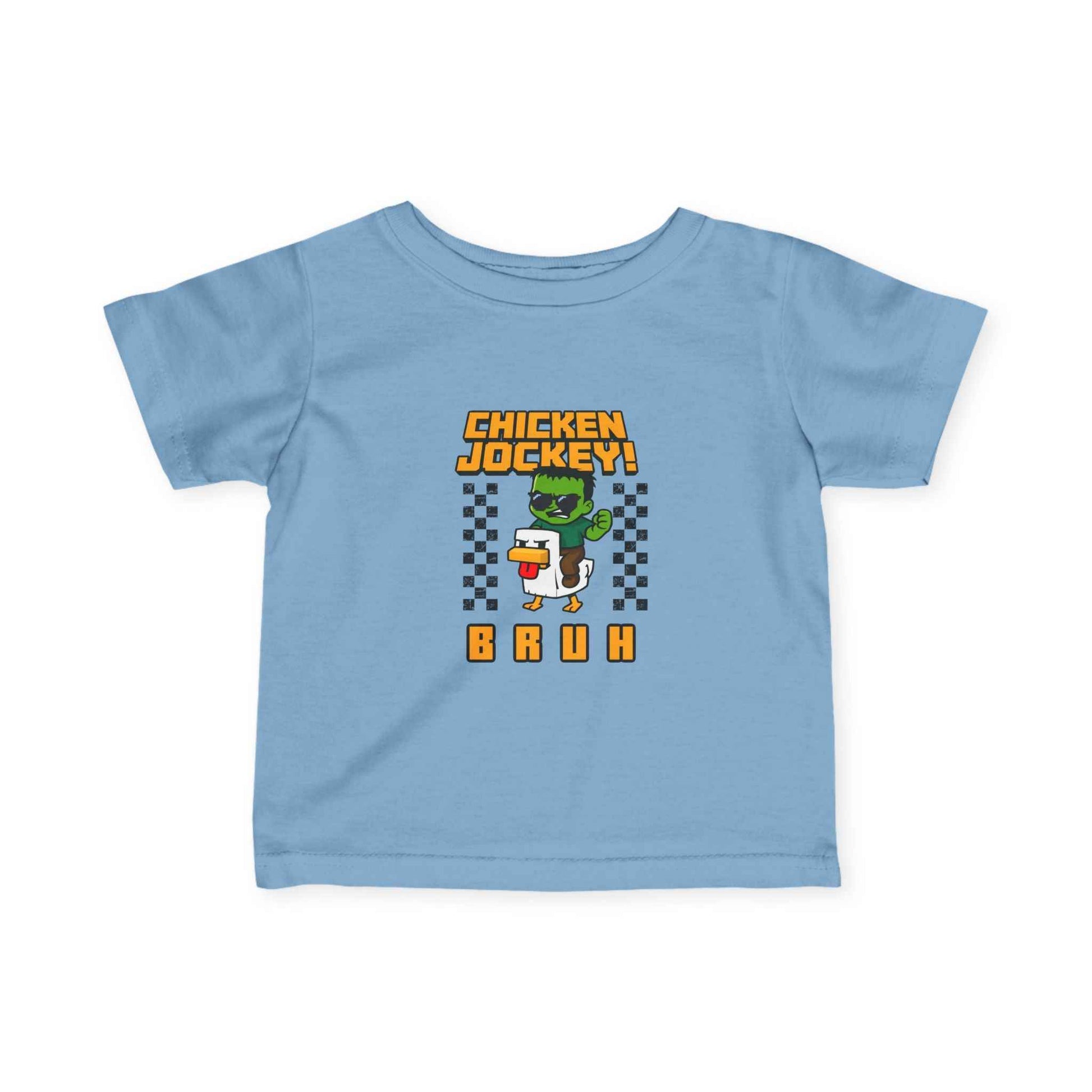 Funny Infant - Chicken Jockey Bruh T-Shirt