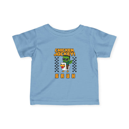 Funny Infant - Chicken Jockey Bruh T-Shirt