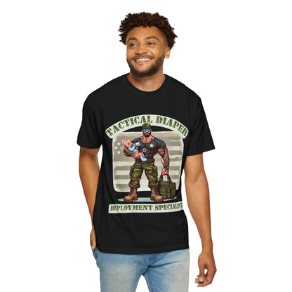 Tactical Dad Tshirt - Green Text