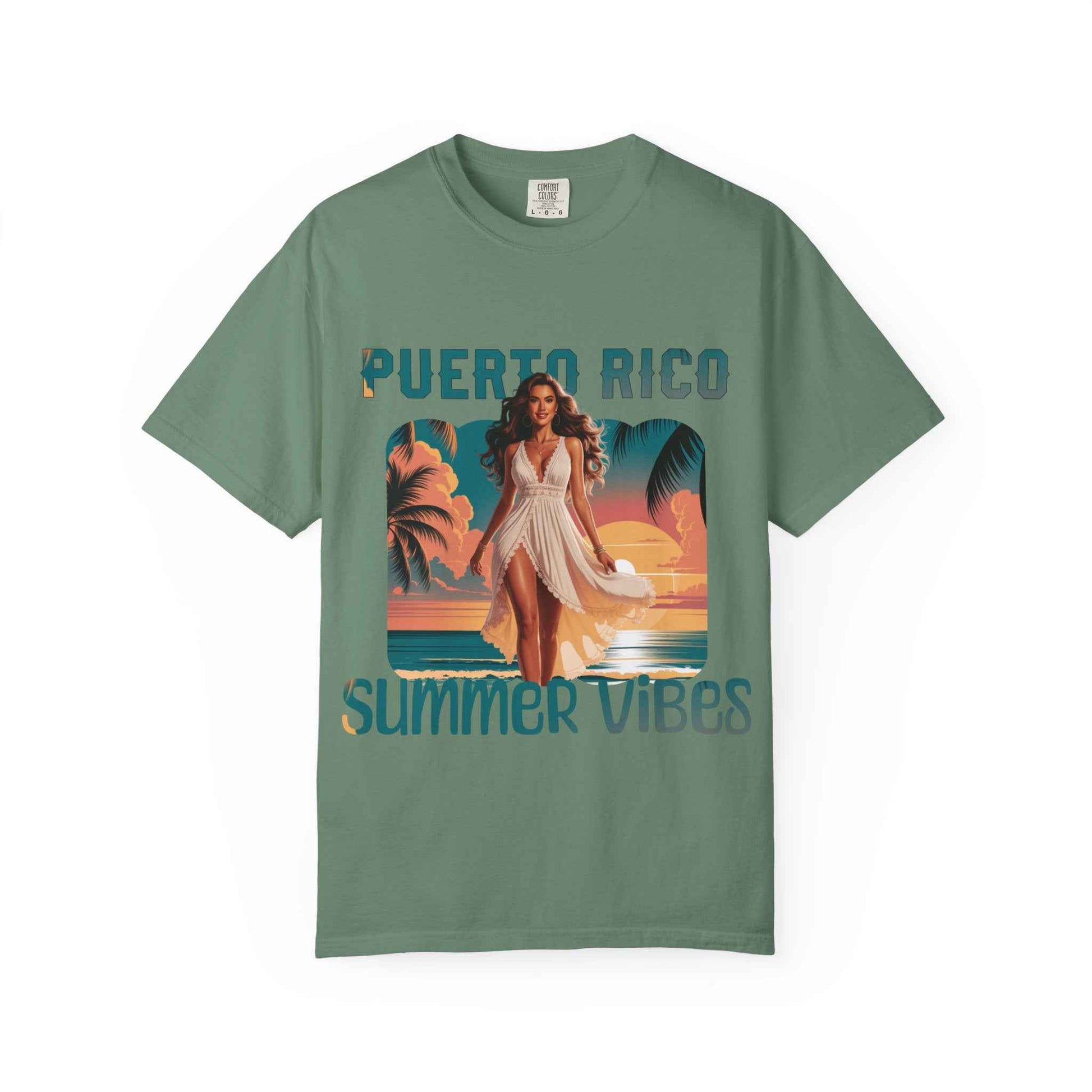 Puerto Rico Summer Vibes | Beachwear Relaxation Tee