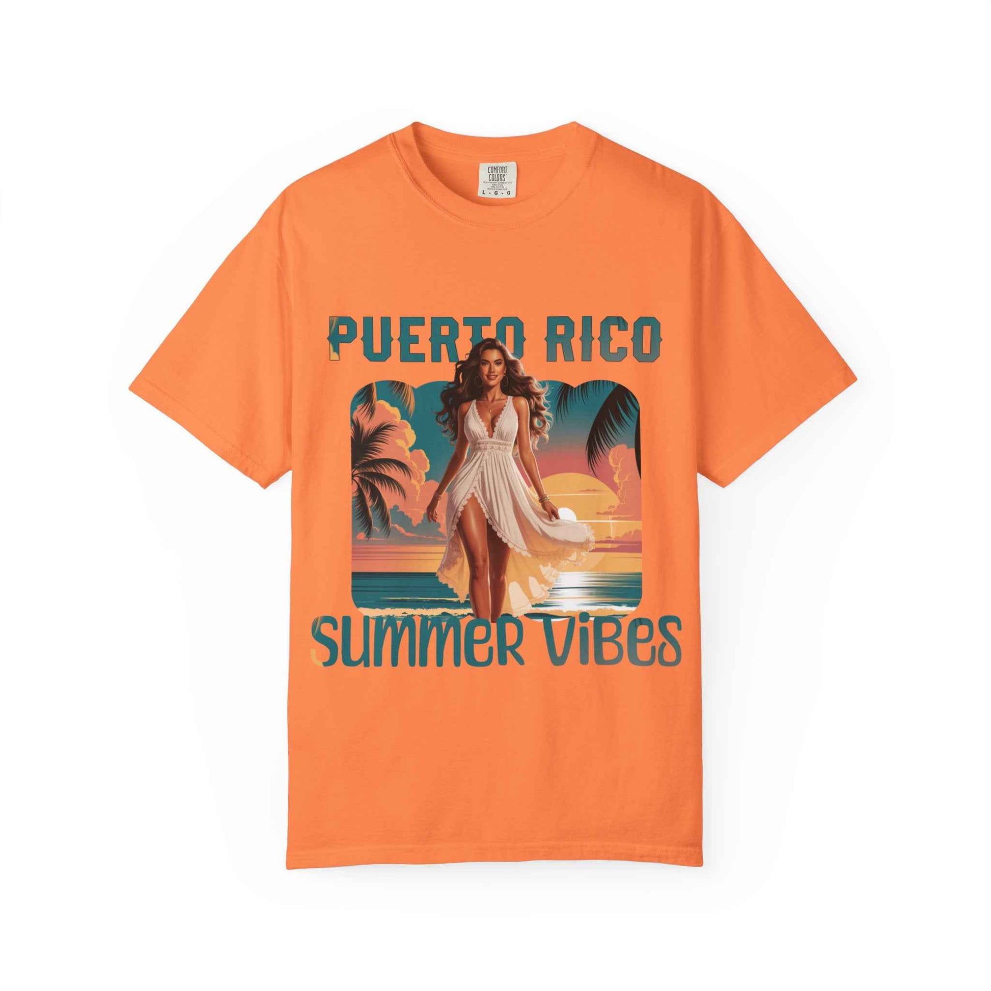Puerto Rico Summer Vibes | Beachwear Relaxation Tee