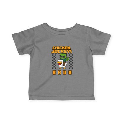 Funny Infant - Chicken Jockey Bruh T-Shirt
