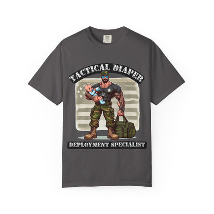 Tactical Dad T-Shirt - Black/White text
