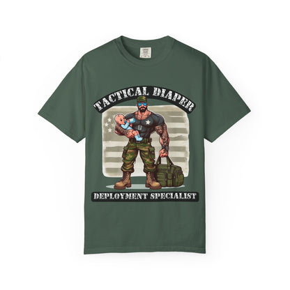 Tactical Dad T-Shirt - Black/White text