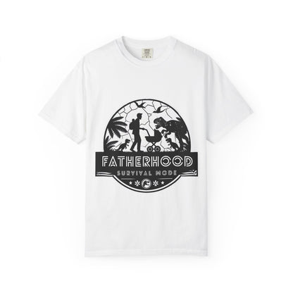 Fatherhood Survival Mode - Jurassic Park theme Graphic Tee