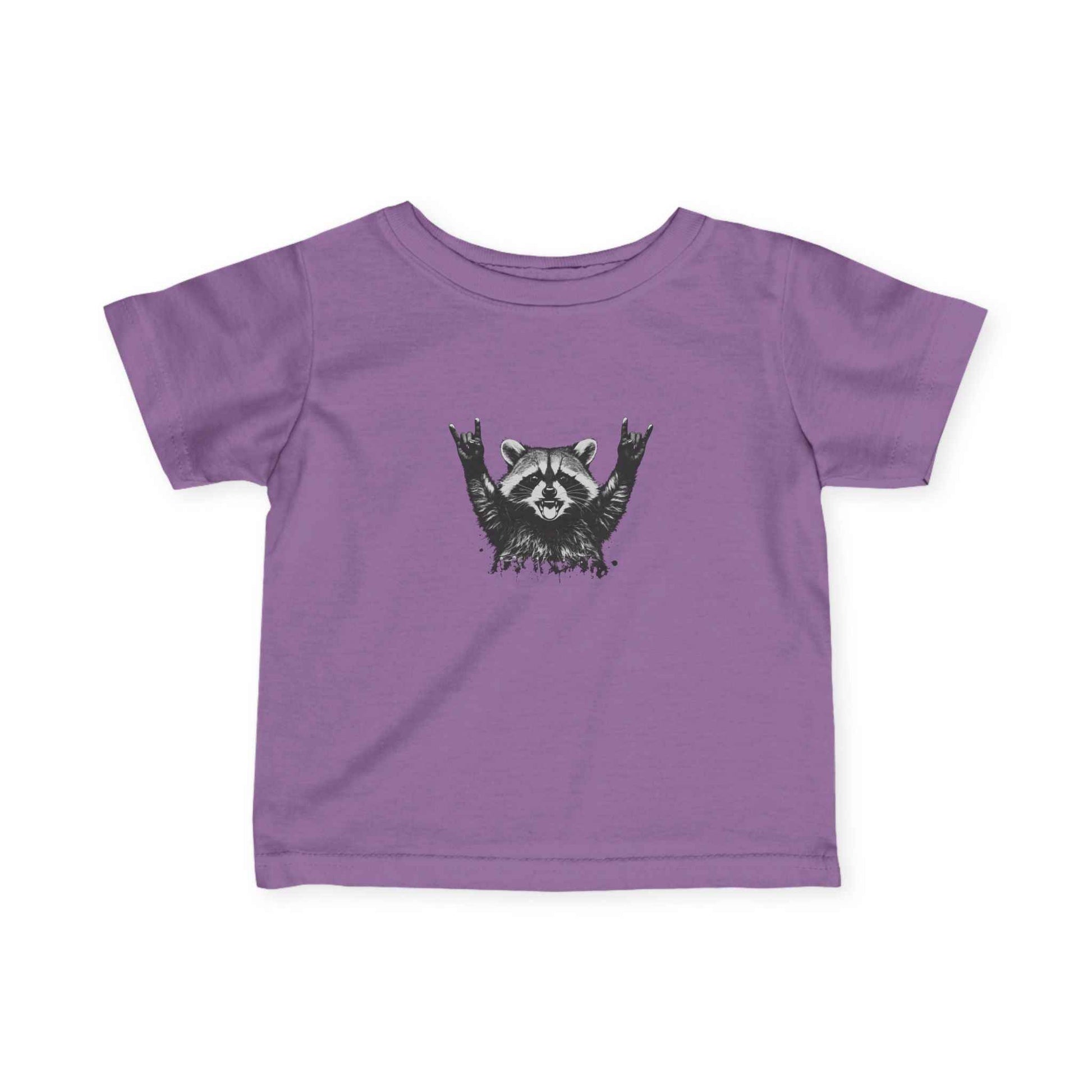 Rocking Raccoon Toddler Tee - Unhinged & Feral T-Shirt