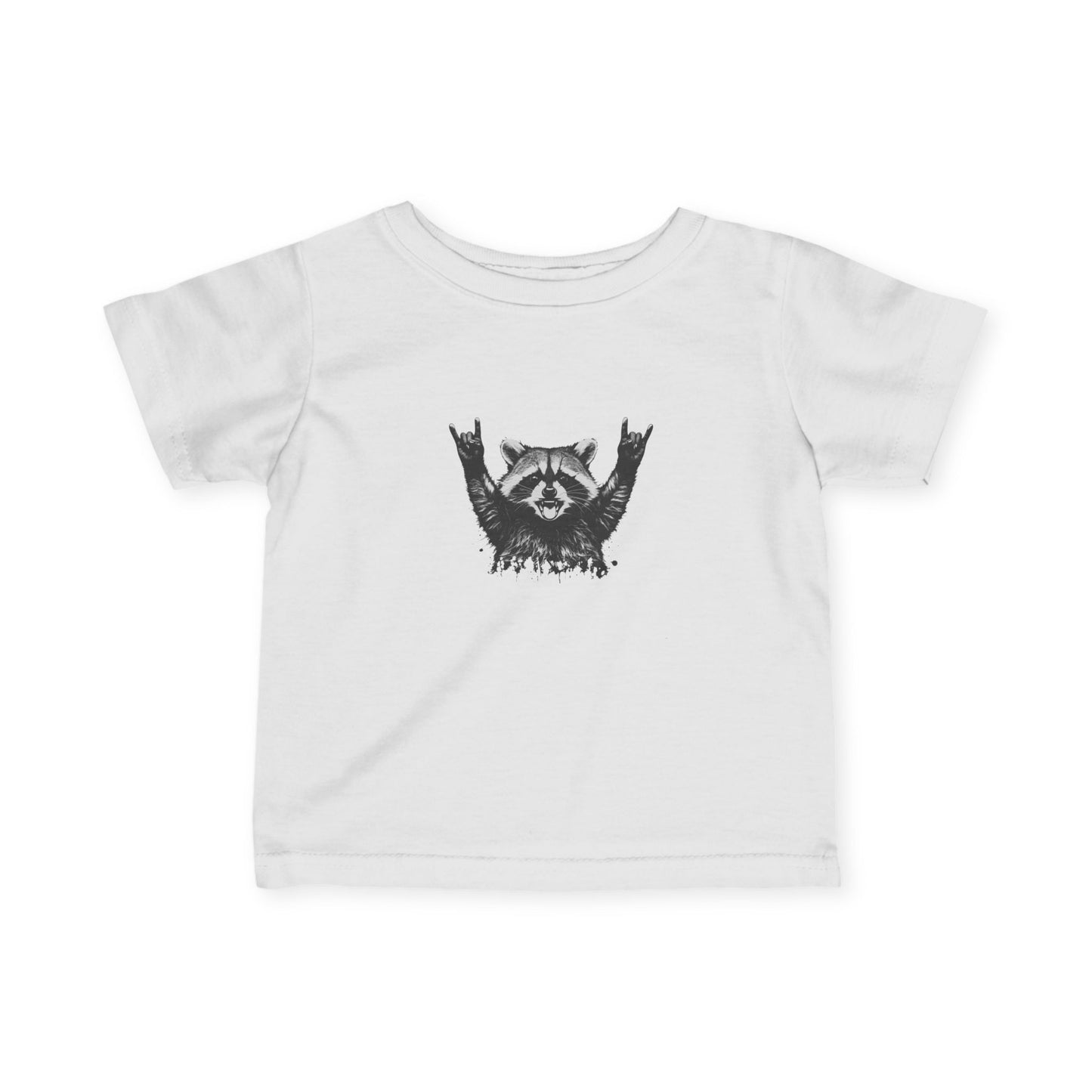 Rocking Raccoon Toddler Tee - Unhinged & Feral T-Shirt