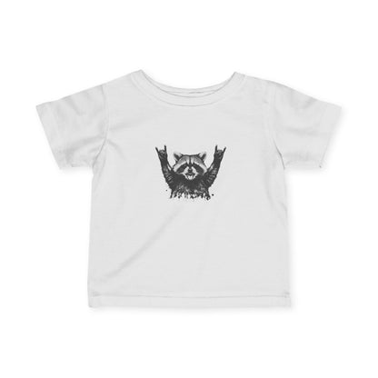 Rocking Raccoon Toddler Tee - Unhinged & Feral T-Shirt