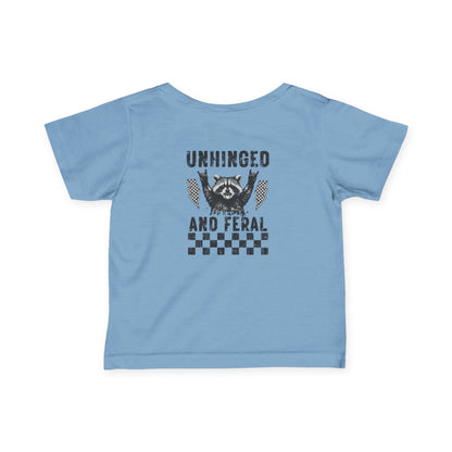 Rocking Raccoon Toddler Tee - Unhinged & Feral T-Shirt