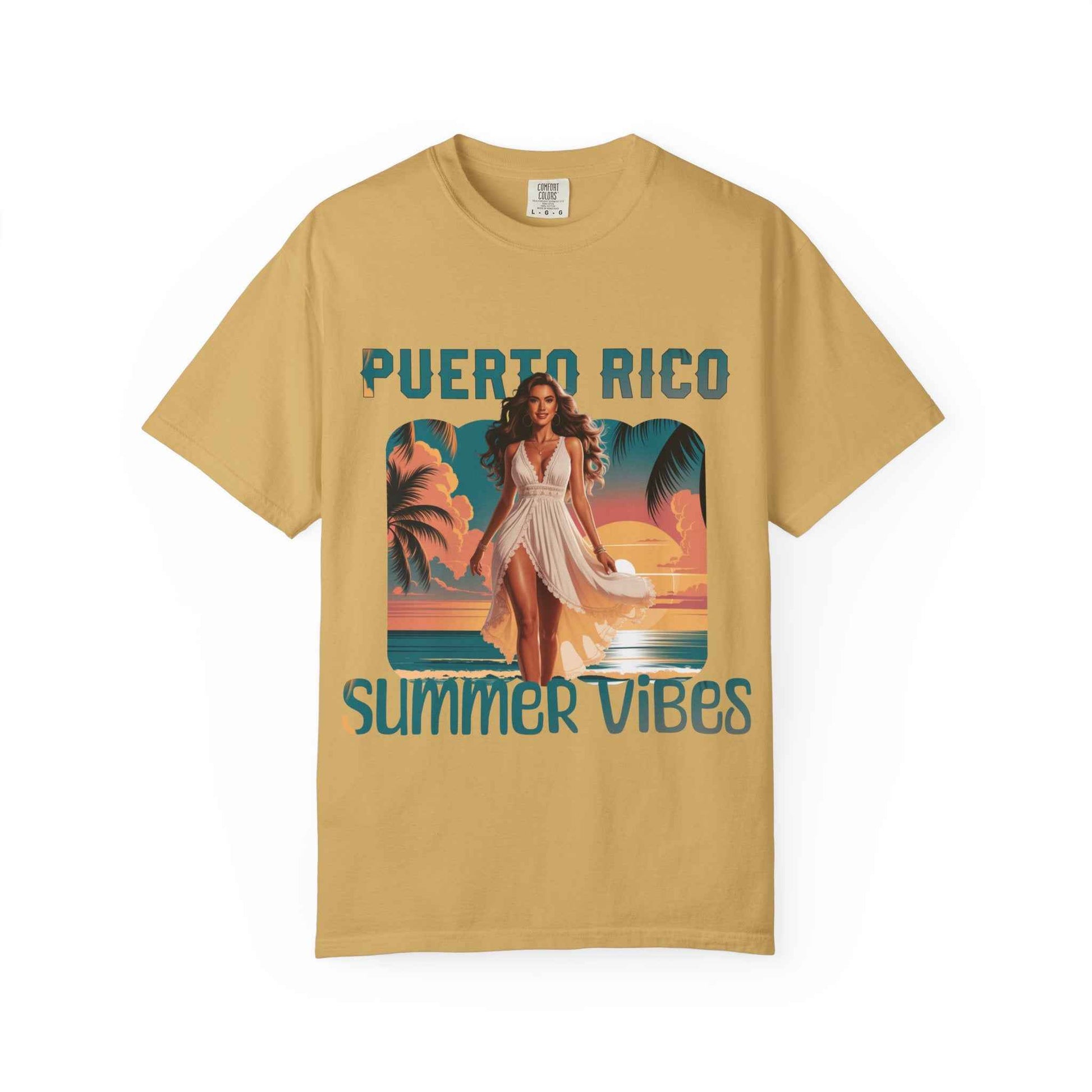 Puerto Rico Summer Vibes | Beachwear Relaxation Tee