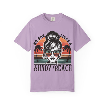 No One Likes a Shady Beach Unisex T-Shirt - Fun Summer Graphic Tee