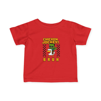 Funny Infant - Chicken Jockey Bruh T-Shirt