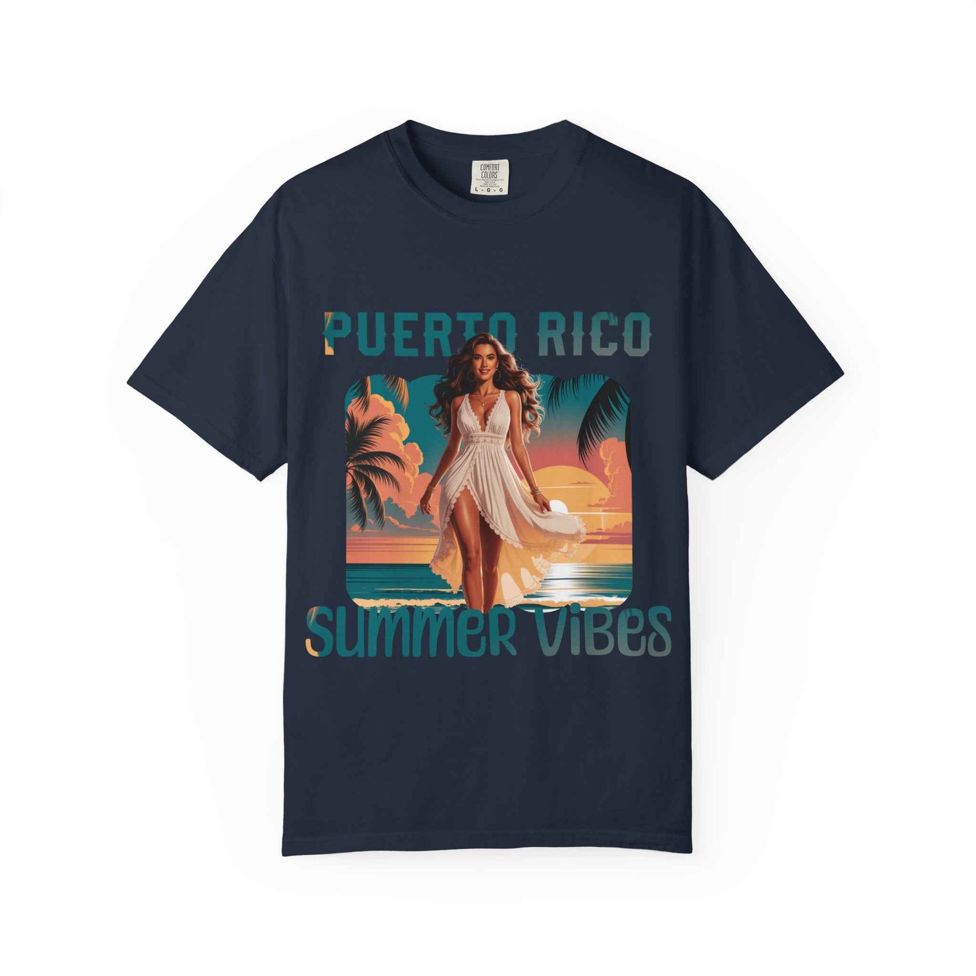 Puerto Rico Summer Vibes | Beachwear Relaxation Tee