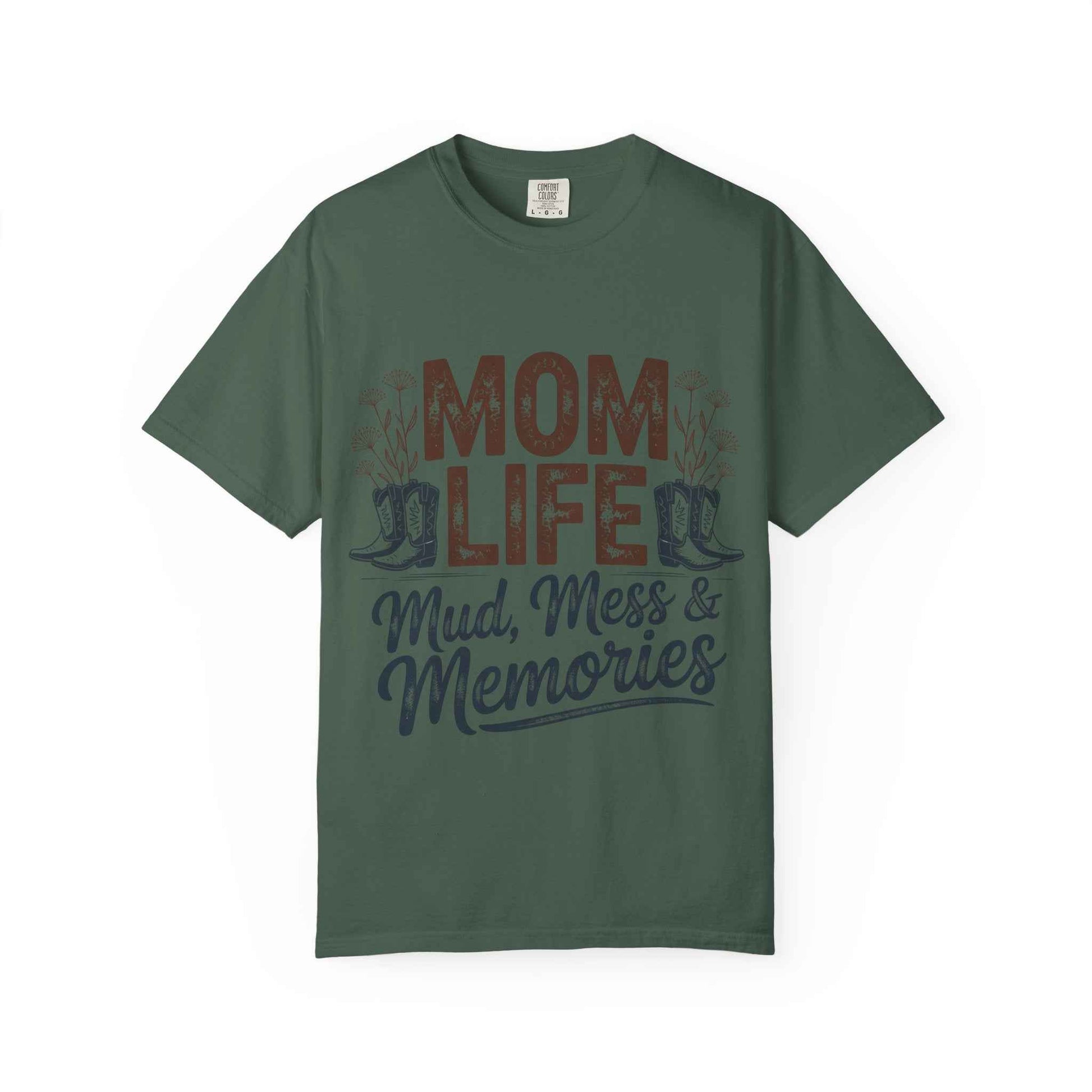 Mom Life Mud, Mess & Memories Unisex T-shirt