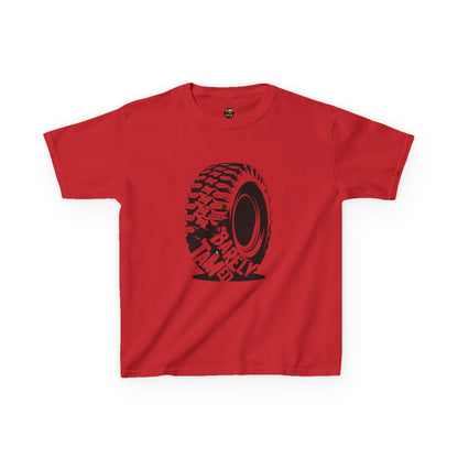Barely Tamed Kids Tire Print Tee