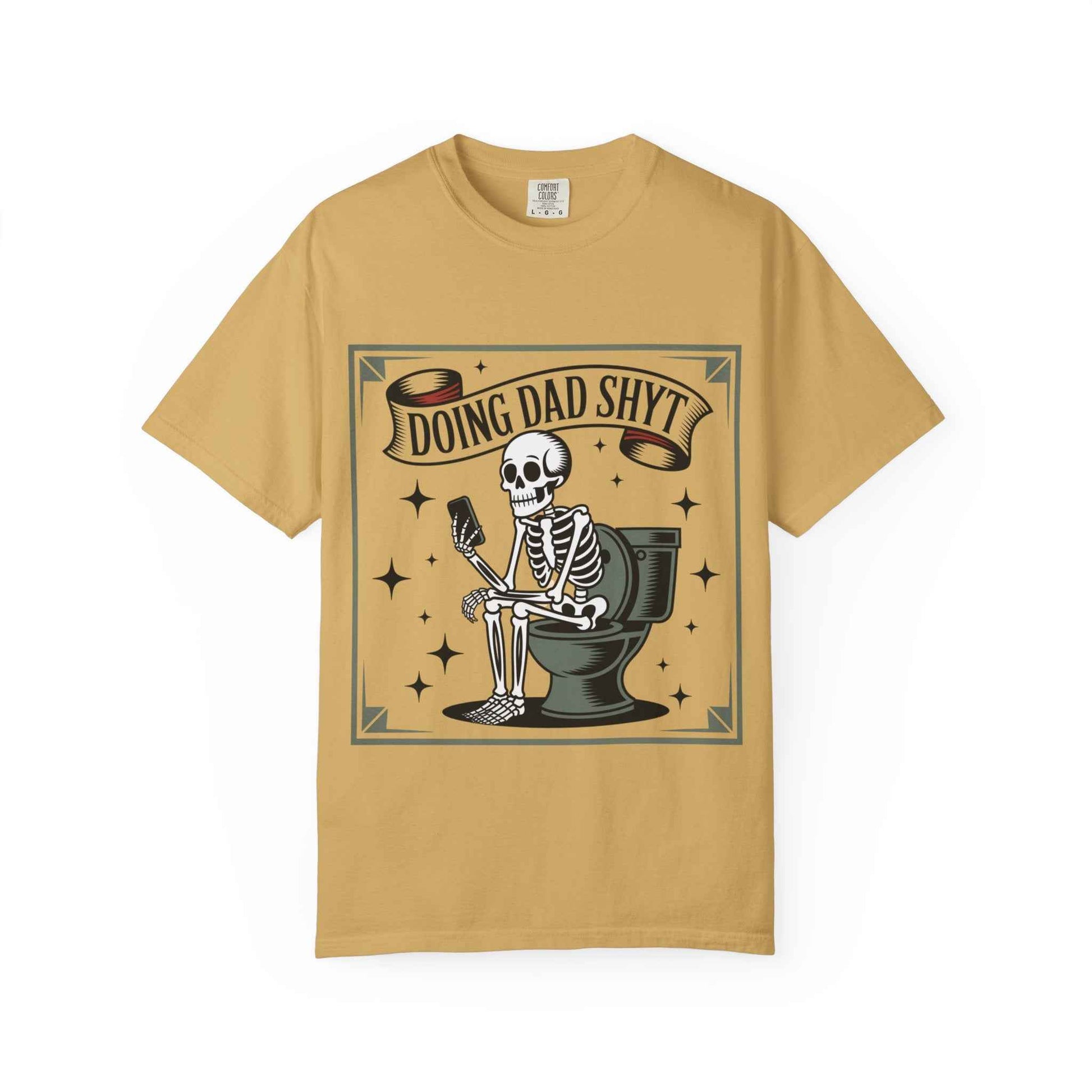 Funny Skeleton Dad T-Shirt – Doing Dad Shyt