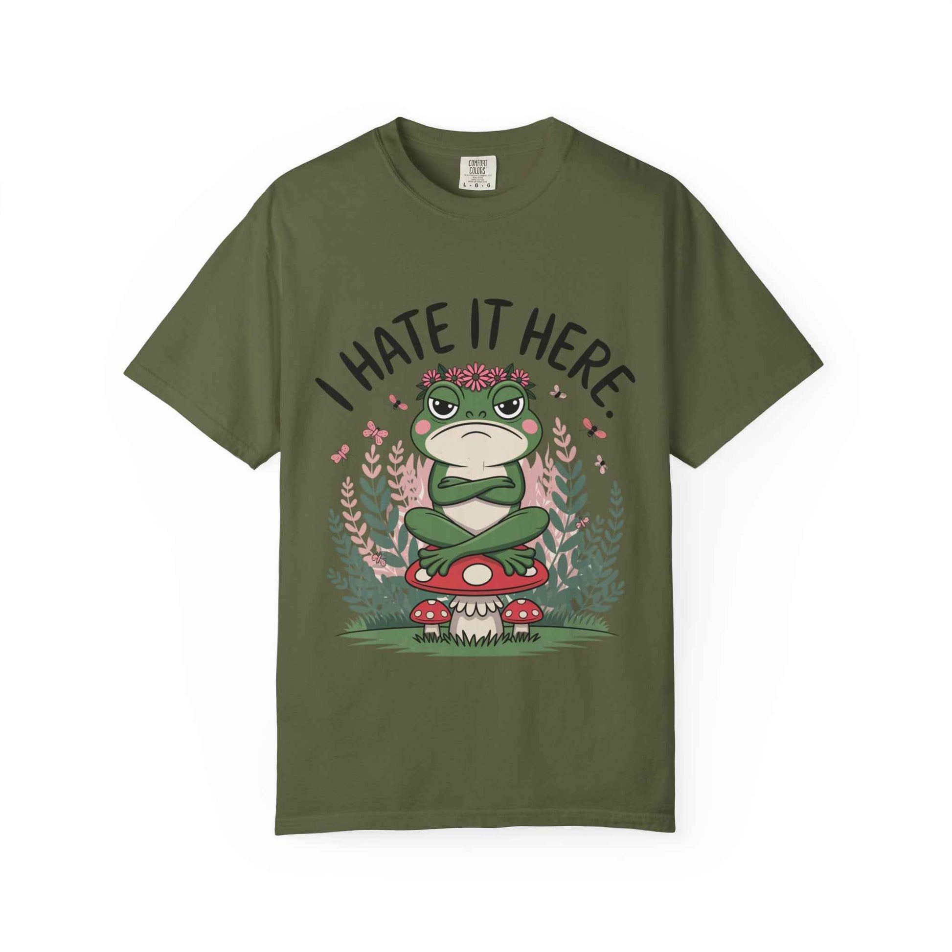 Unisex 'I Hate It Here' Garment-Dyed T-shirt