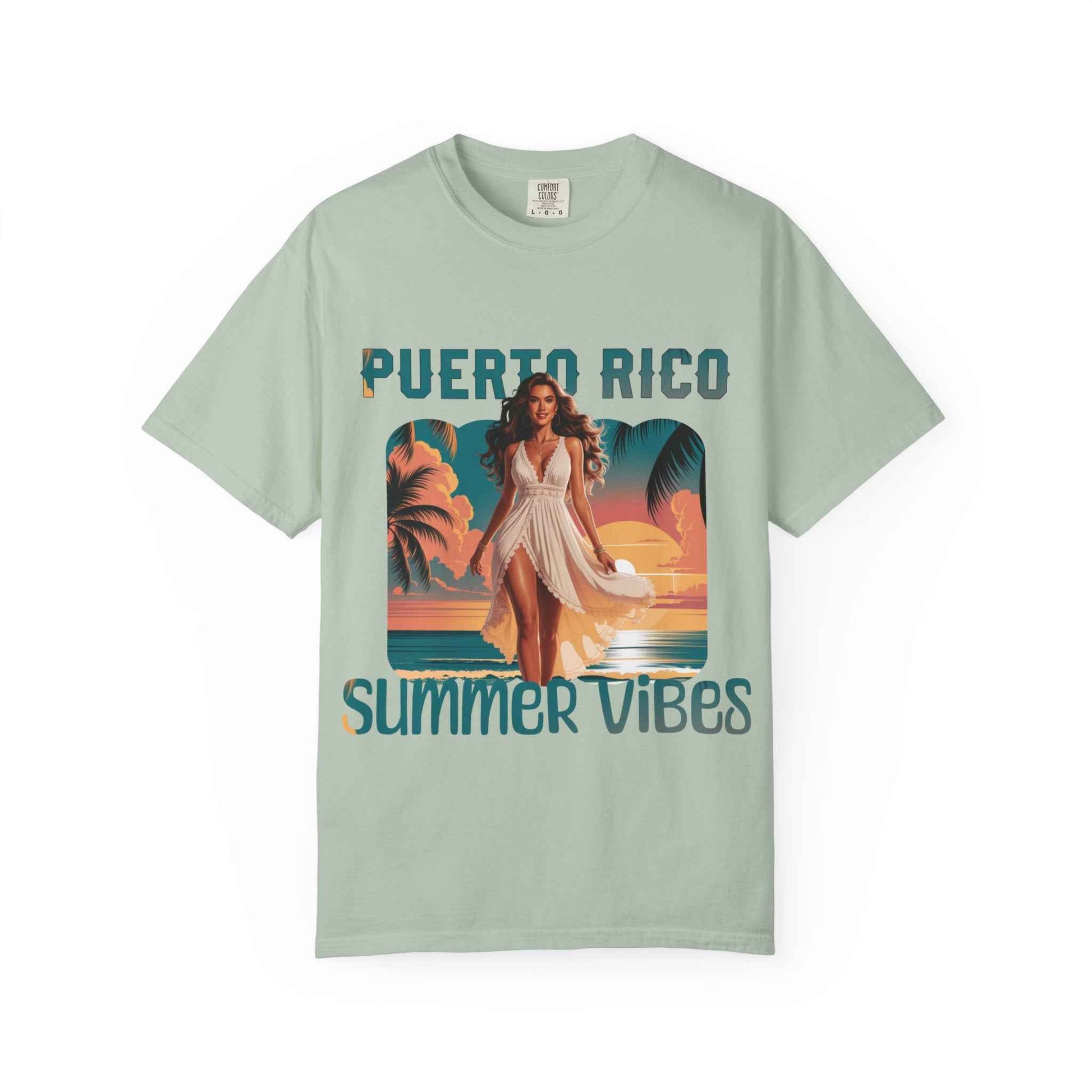 Puerto Rico Summer Vibes | Beachwear Relaxation Tee