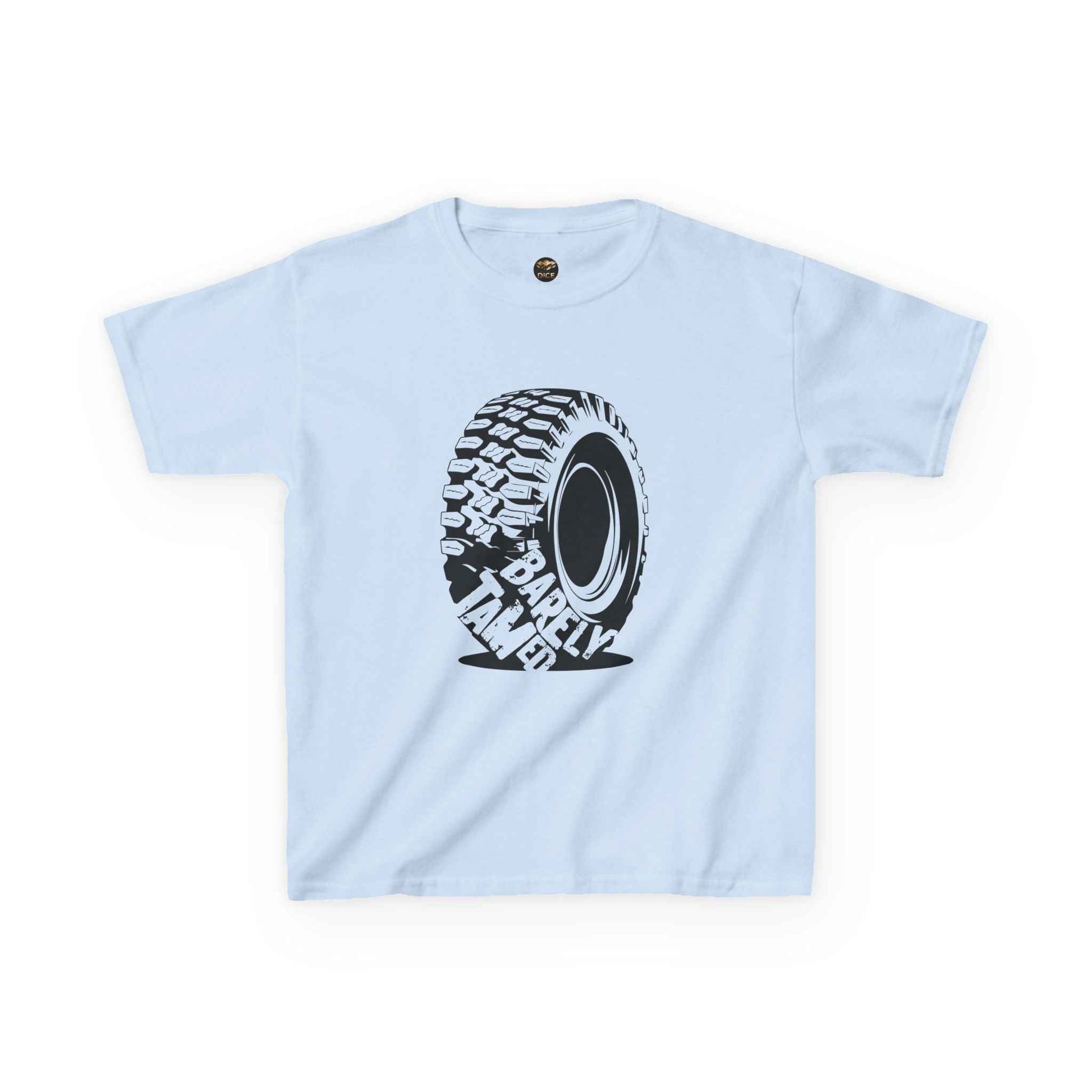 Barely Tamed Kids Tire Print Tee