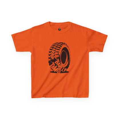Barely Tamed Kids Tire Print Tee