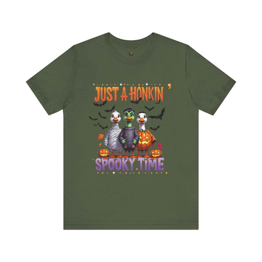 Spooky Tee - Just A Honkin' Spooky Time (Black Bats)