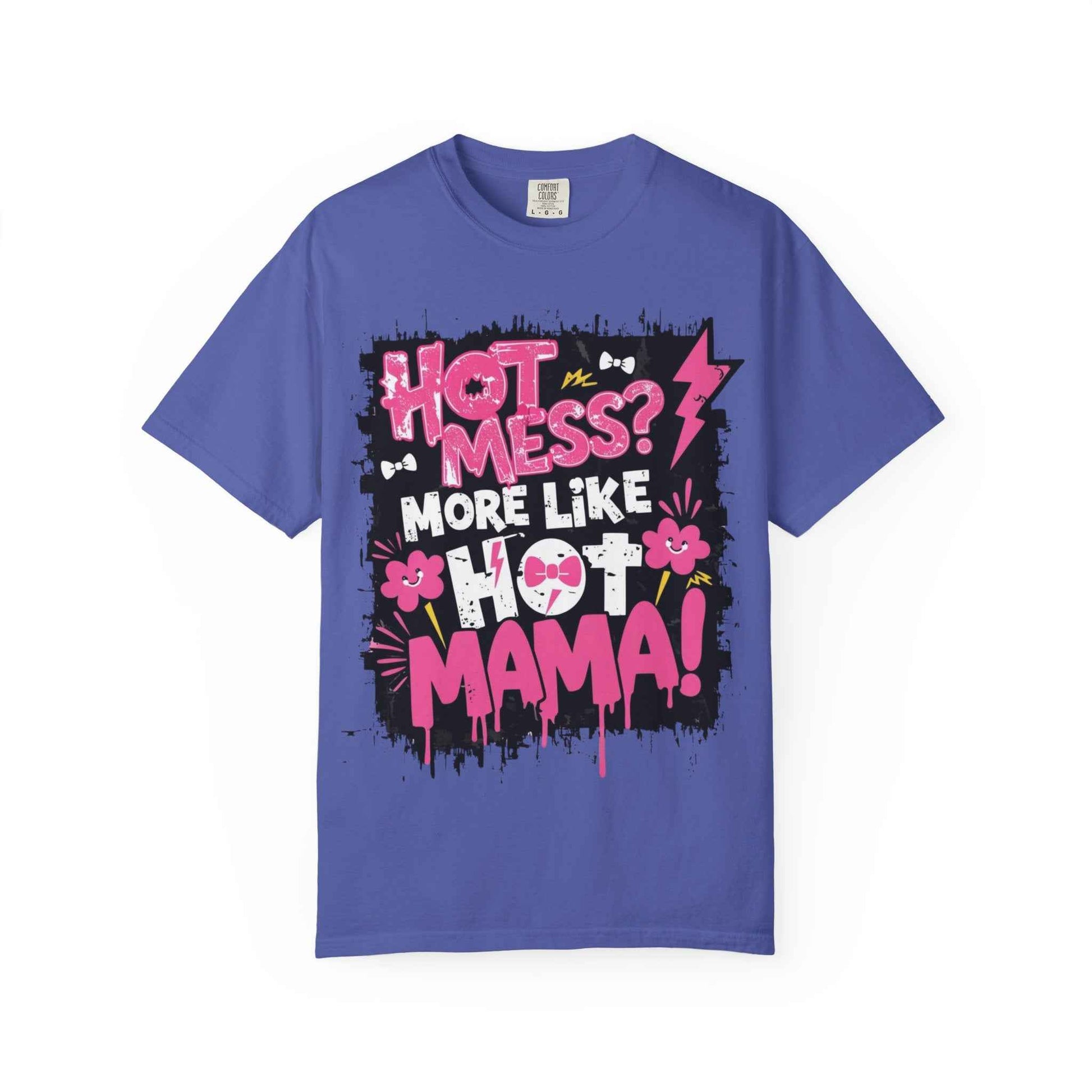 Hot Mama Graphic Unisex T-Shirt - Fun Casual Wear for Moms