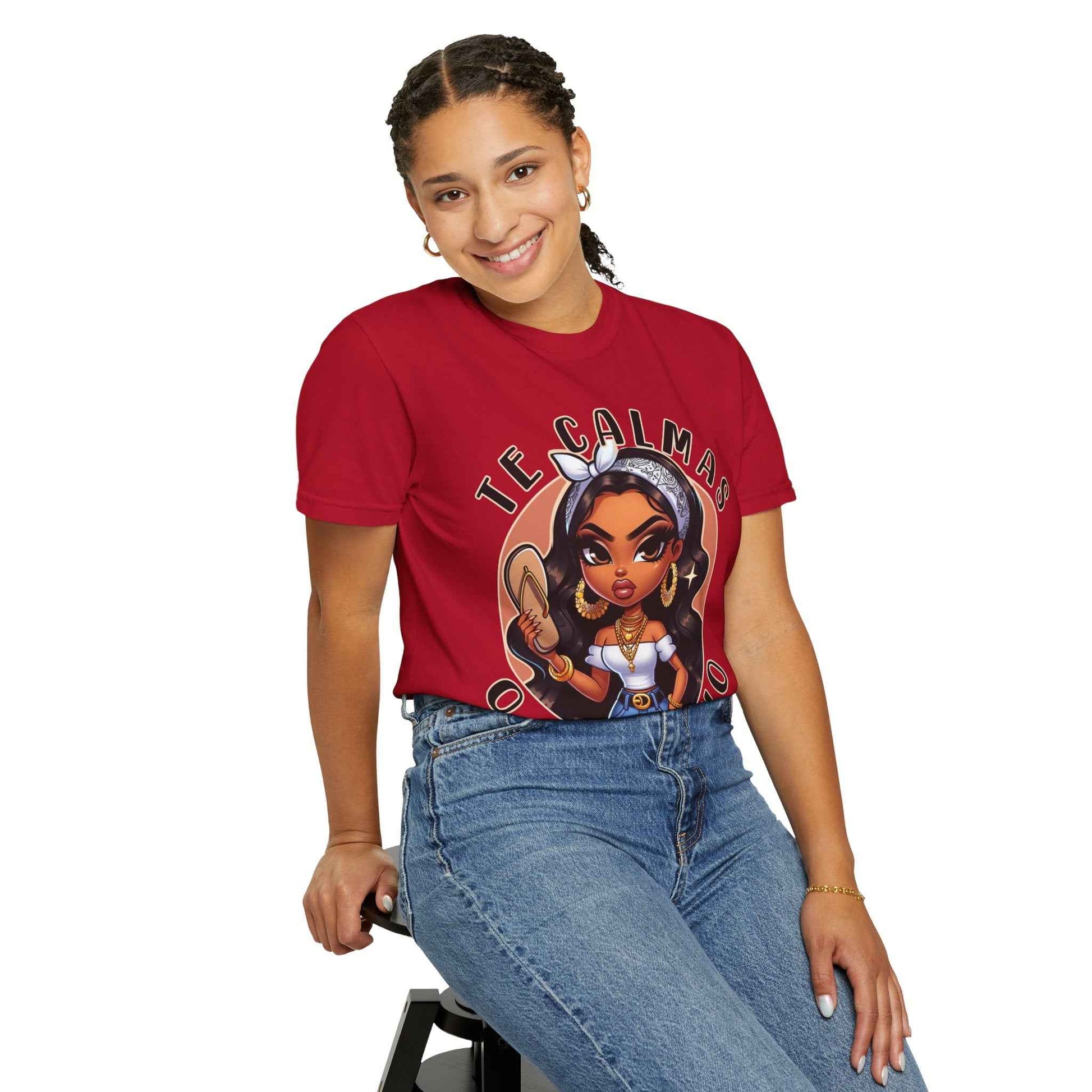 Te Calmas o Te Calmo Shirt – Latina Attitude Graphic Tee