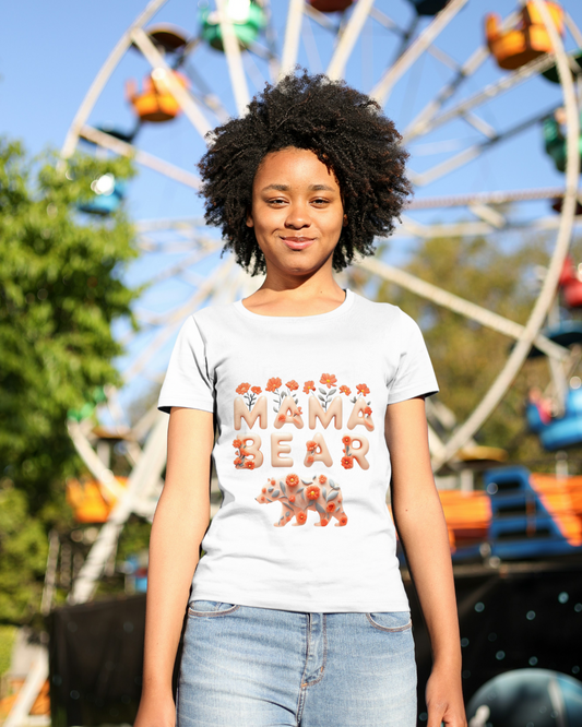 Floral Mama Bear