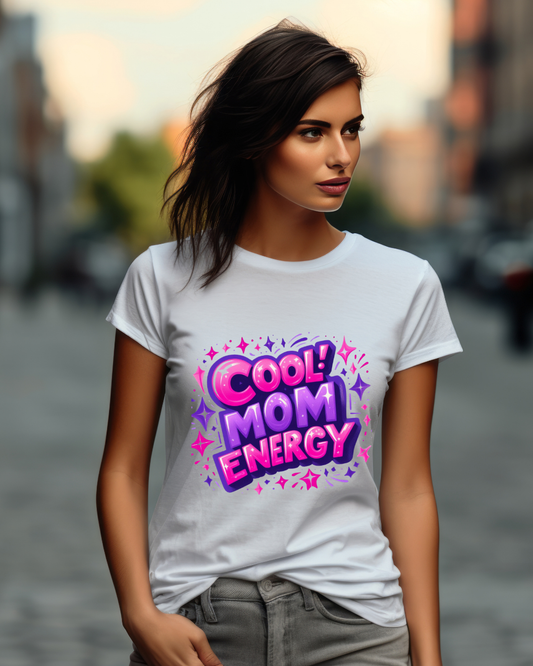 Cool Mom Energy  - Fun and Stylish for Every Occasion