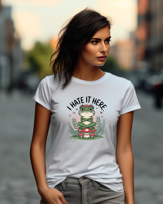 Unisex 'I Hate It Here' Garment-Dyed T-shirt