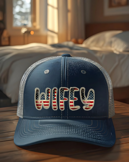 Wife-Approved Snapback Trucker Cap