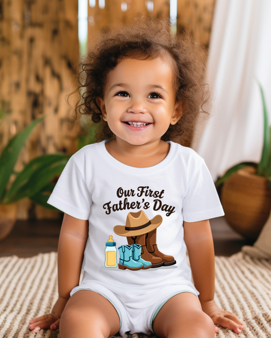 Our First Father's Day Infant Bodysuit
