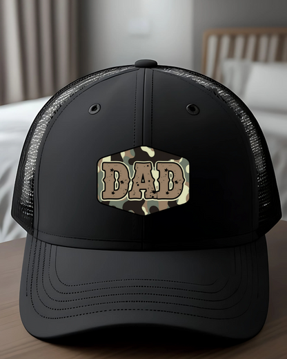 Camo Dad Snapback Trucker Cap