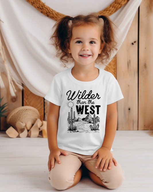 Wilder than the West Infant - toddler Tee
