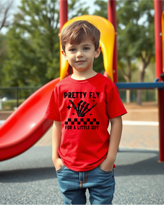 Pretty Fly Kids Tee - Fun Graphic Tee for Boys