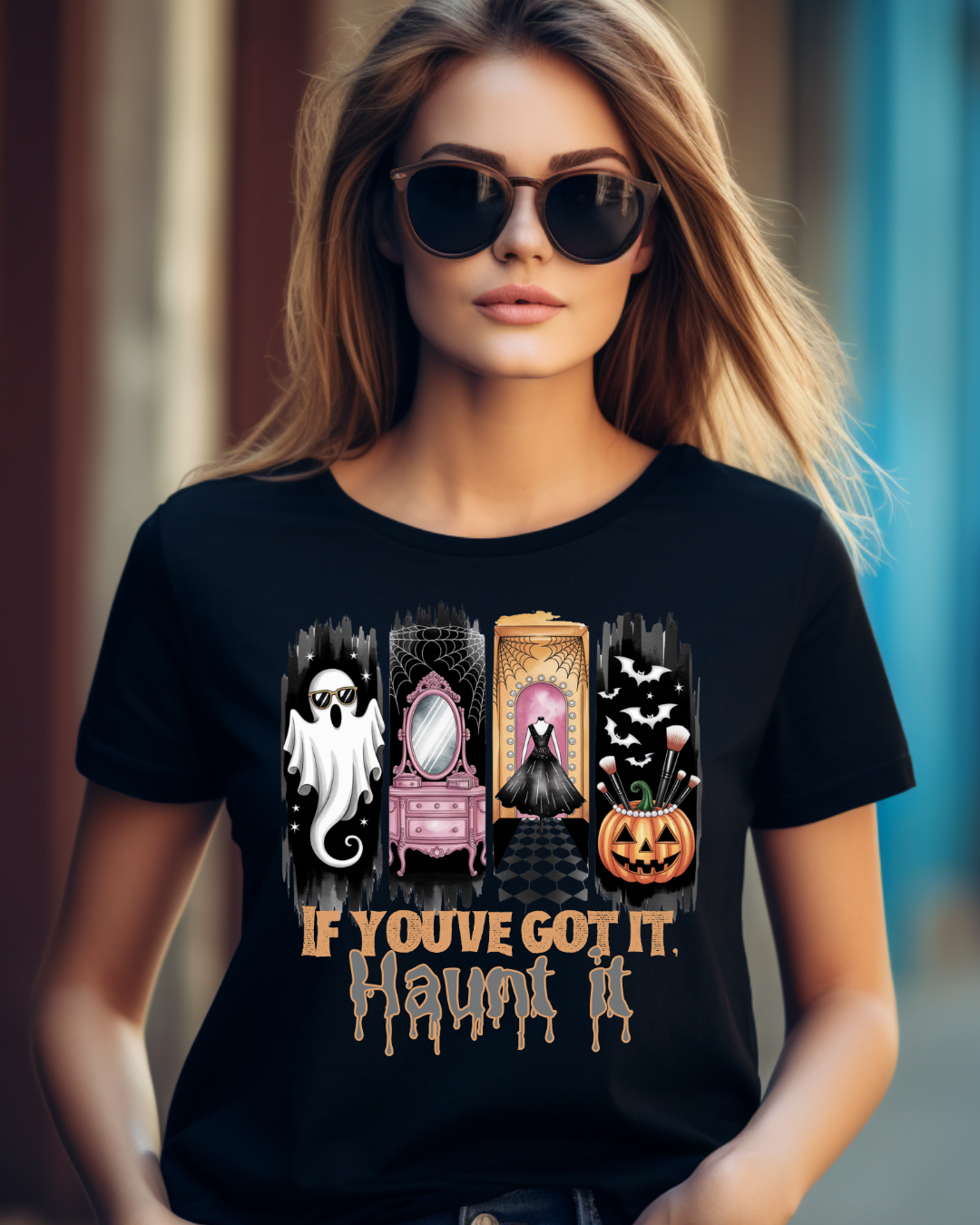 If You've Got It Haunt it Halloween Ghostly Vibes Shirt