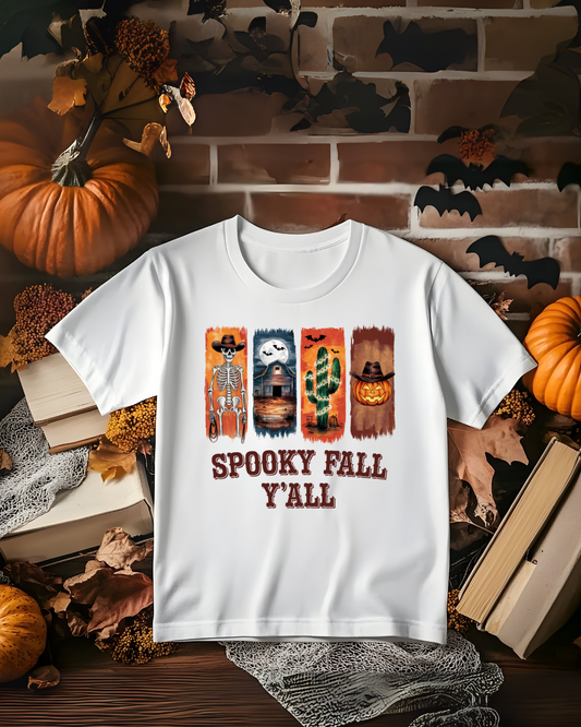 Spooky Fall Ya'll- Halloween Shirt