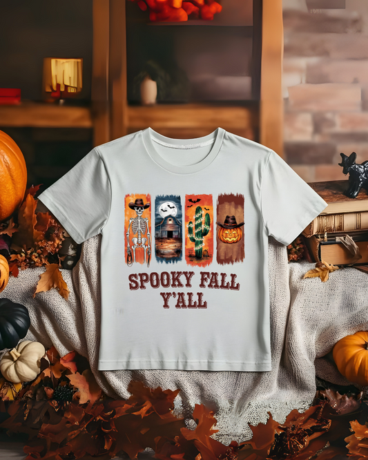 Spooky Fall Ya'll- Halloween Shirt