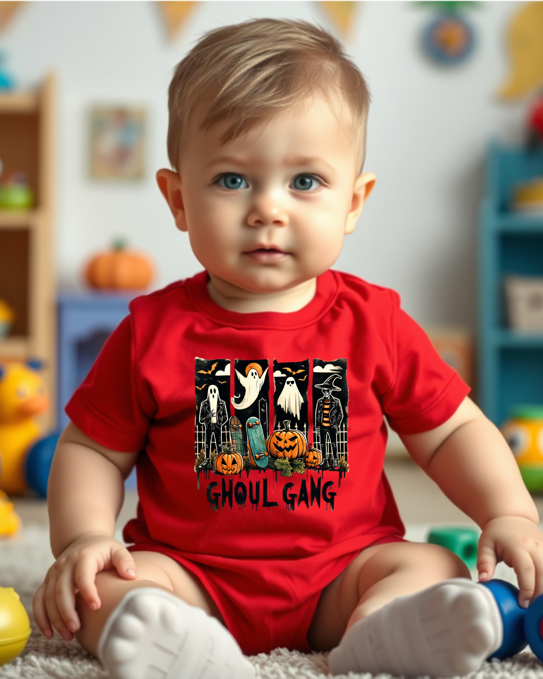 Halloween Ghoul Gang Baby Infant Bodysuit