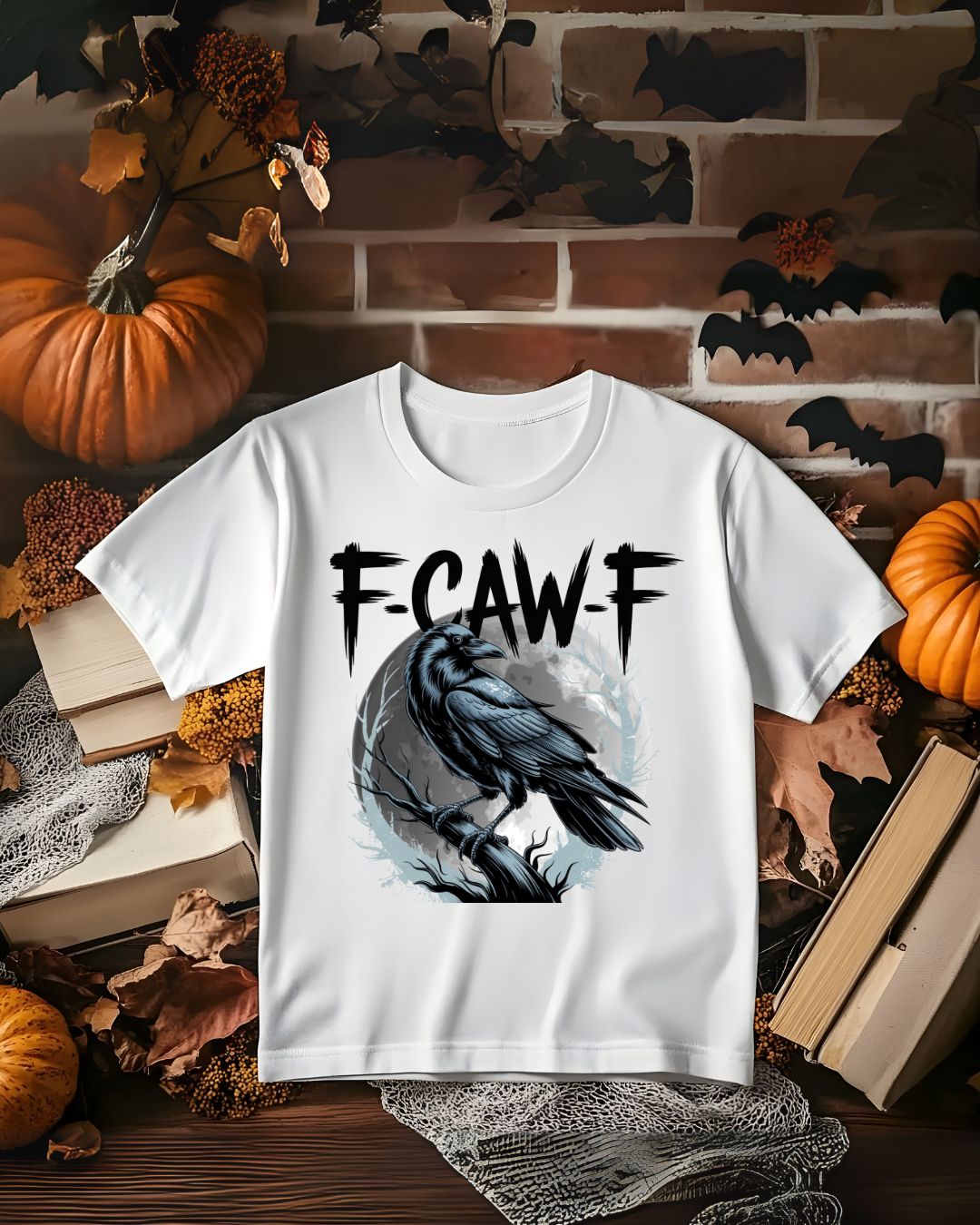 Mystical Raven F-CAW-F Graphic Tee, Unisex T-Shirt for Nature Lovers