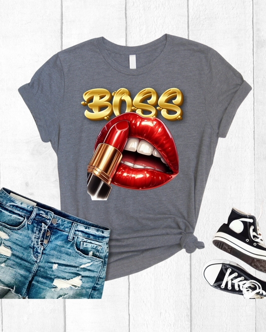 Bold Boss Graphic Tee - Designs By Dice