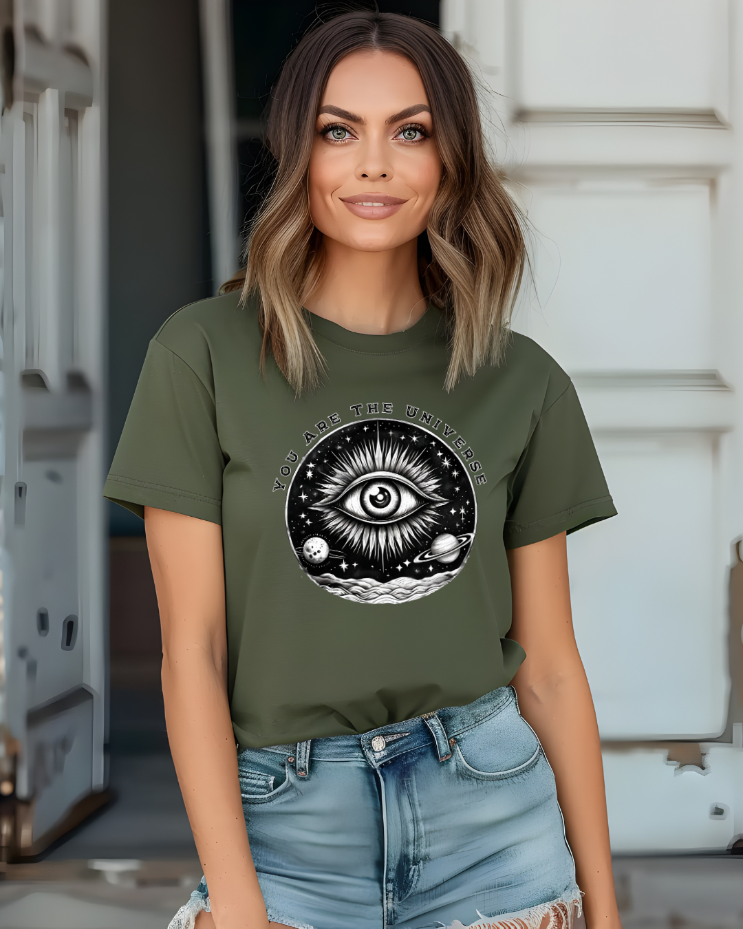 Celestial Eye T-Shirt - Unisex Graphic Tee - Designs By Dice